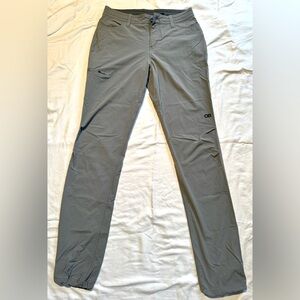 Outdoor Research womens size 4 tall ferrosi Pants in light pewter